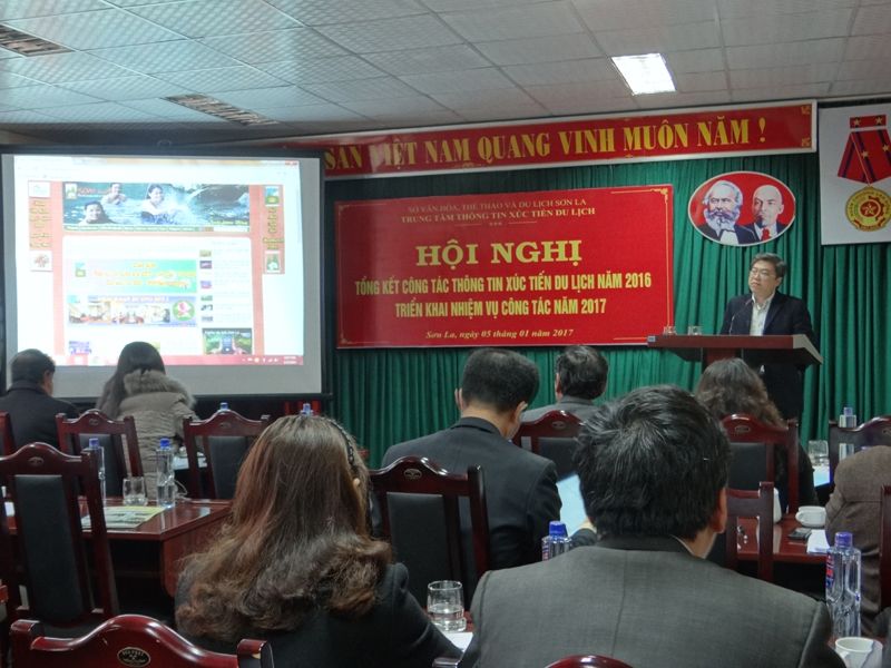 Đ/c Nguyễn Như Cầu – Phó GĐ Sở VH,TT&DL Sơn La phát biểu chỉ đạo tại Hội nghị