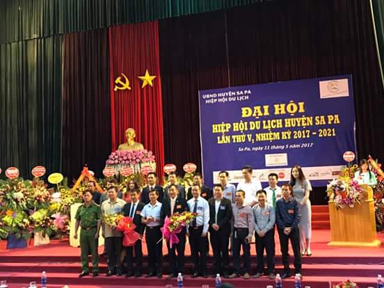 Ban chấp hành Hiệp hội khóa V (2017 - 2021) ra mắt Đại hội (Ảnh: Nguyễn Đạt Trường)
