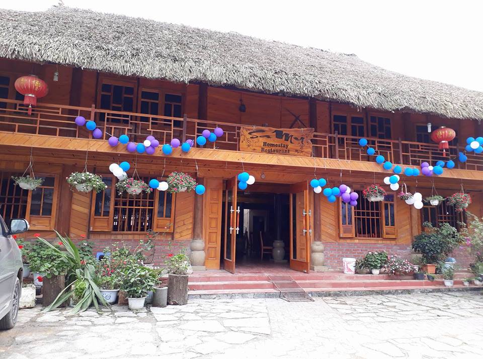 Khu nhà sàn tại Sa Mu homestay