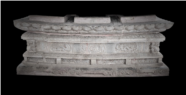 bàn thờ Phật bằng đá chùa xuân lũng