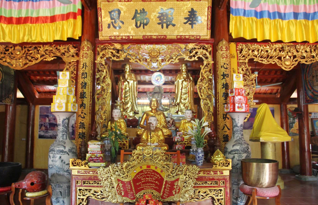 Chùa bảo sái việt nam linh thiêng cổ tự viên ngọc quý của di sản văn hóa phú thọ