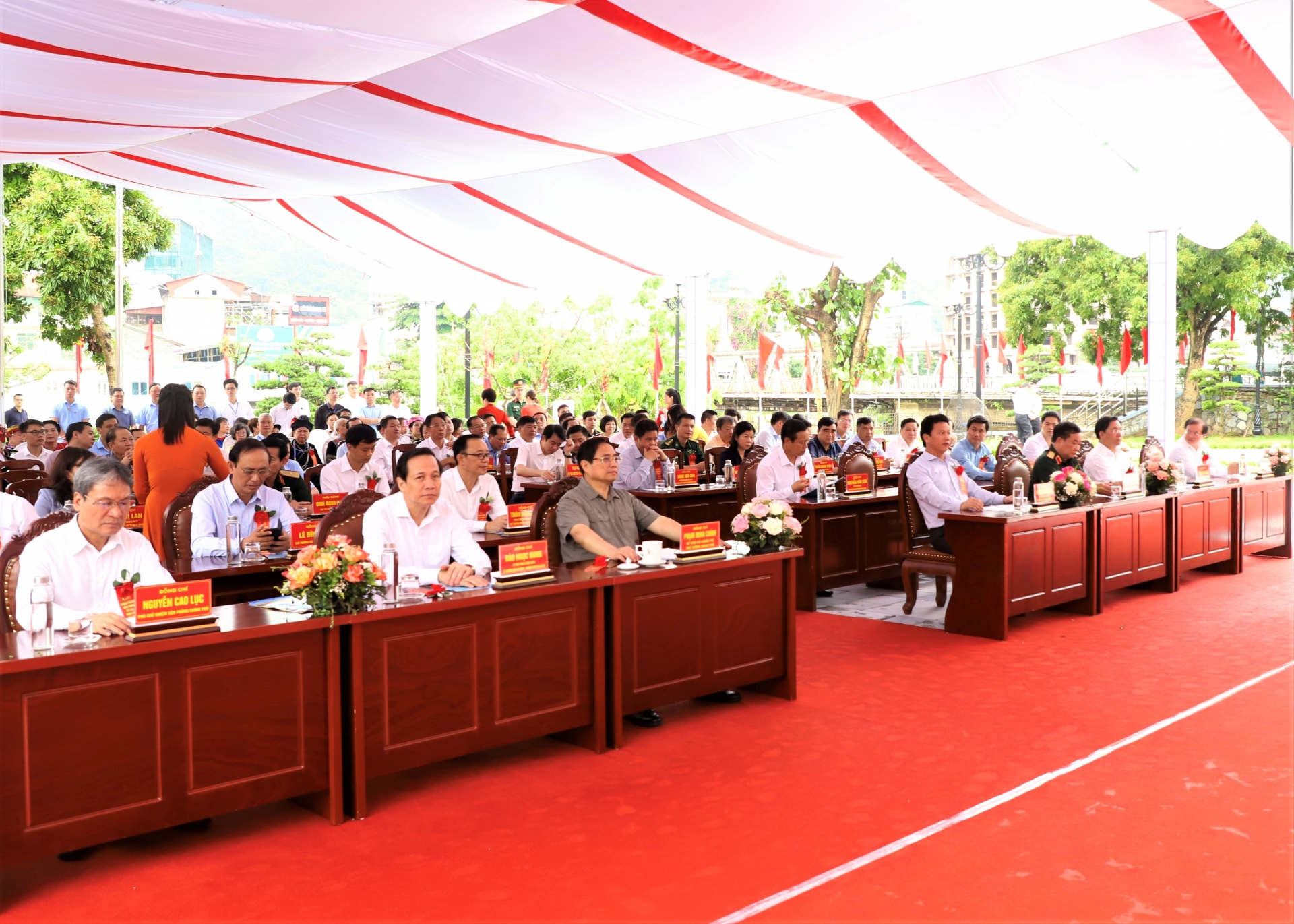Thủ tướng Phạm Minh Chính cùng các đại biểu dự lễ khánh thành