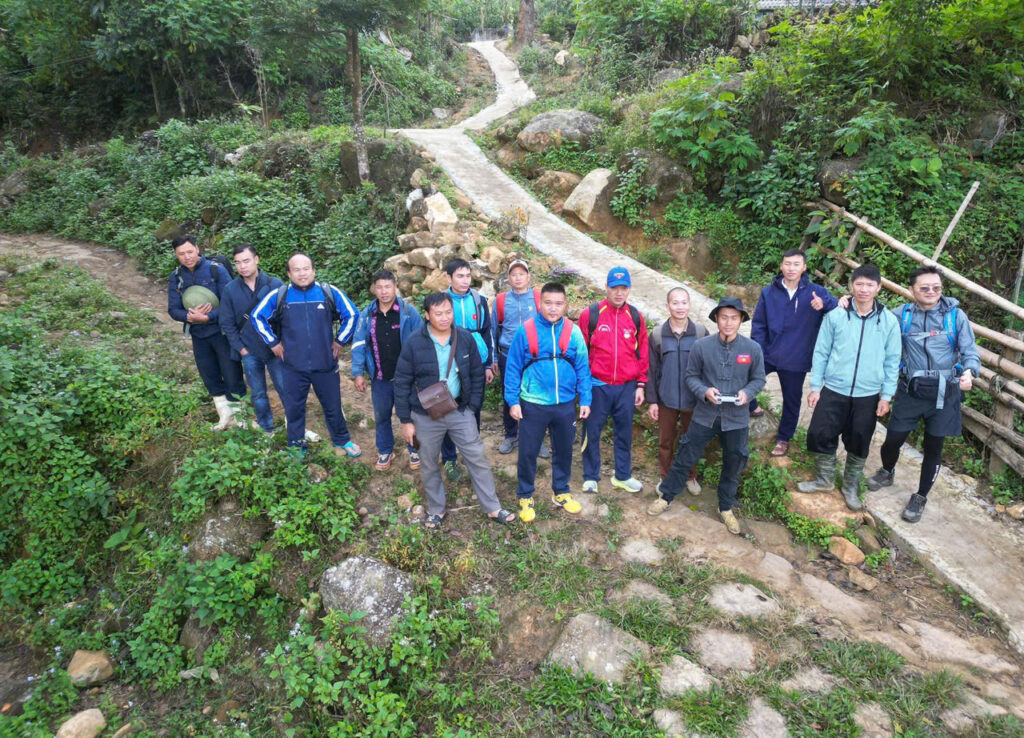 KHẢO SÁT LẦN 1 ĐỊA ĐIỂM TỔ CHỨC GIẢI MARATHON “CON ĐƯỜNG ĐÁ CỔ PAVI” LẦN THỨ I, NĂM 2025 4 da co 1